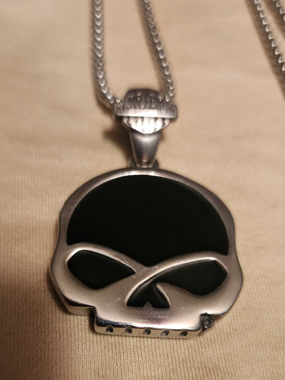 Harley-Davidson Pendants and chain stainless steel